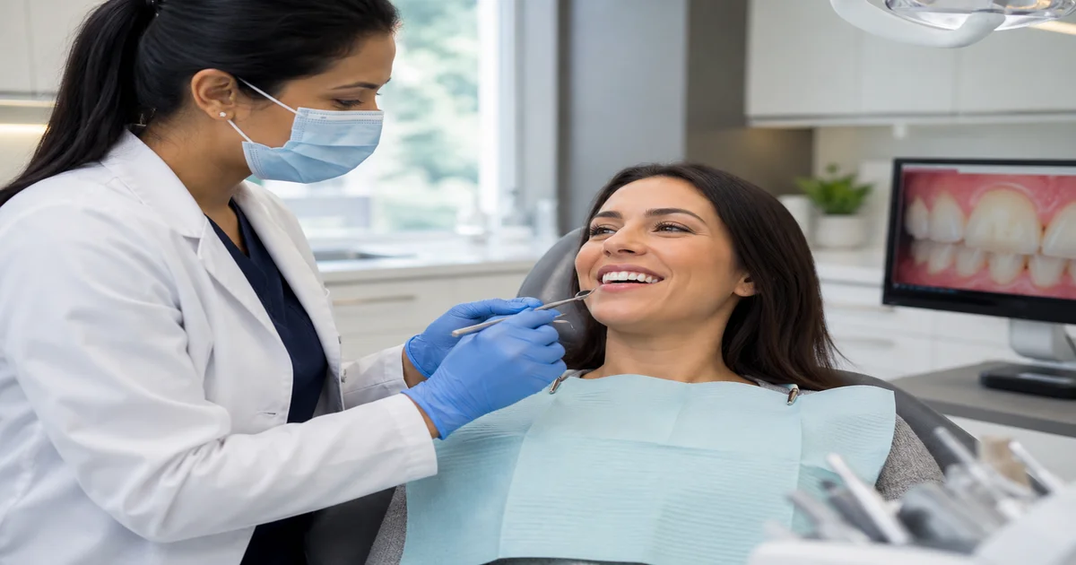 A picture representing In gum contouring